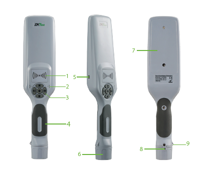 Handheld Metal Detector ZK-D300