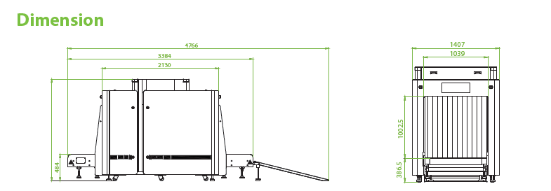 Dual Energy X-Ray Inspection System ZKX100100