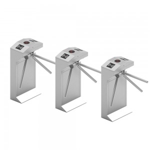 Drop Arm Tripod Turnstile with Optional Biometric Facial Recognition Access Control System TR120